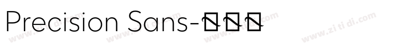 Precision Sans字体转换 Precision Sans字体转换